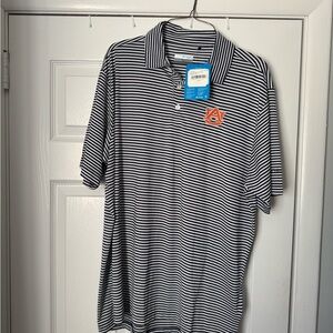 Columbia Auburn Golf Shirt NWT